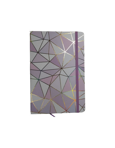 Jurnal A5 CNX Dungi si Forme 3783-1L, 160 pagini, coperta carton, cu elastic