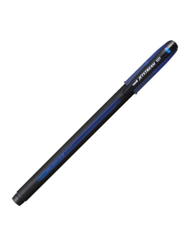 Pix Jetstream Uni-ball SX-101, 0.7mm, cu capac, corp in culoarea scrisului, grip cauciucat