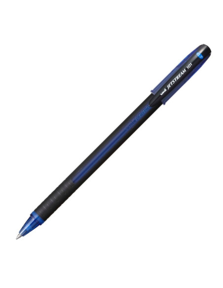 Pix Jetstream Uni-ball SX-101, 0.7mm, cu capac, corp in culoarea scrisului, grip cauciucat