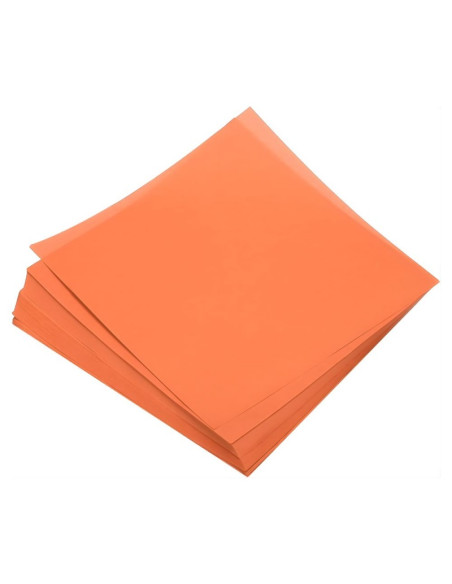Coperta indosariere A4 CNX, carton imitatie piele, portocaliu, 230g/mp, top 100 coli