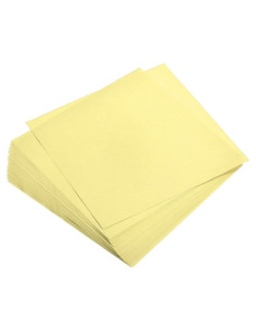 Coperta indosariere A4 CNX, carton imitatie piele, galben, 230g/mp, top 100 coli