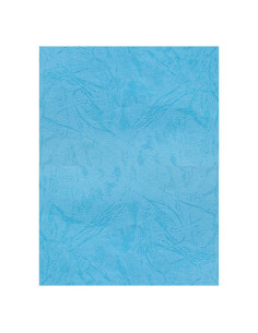 Coperta indosariere A4 CNX, carton imitatie piele, albastru, 230g/mp, top 100 coli