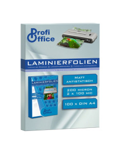 Folie laminare A4 ProfiOffice, mat, 100 microni, top cu 100 coli