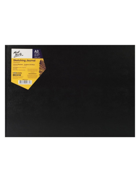 Jurnal schite A3 Mont Marte MSB0045, 100 pagini, 150g/mp