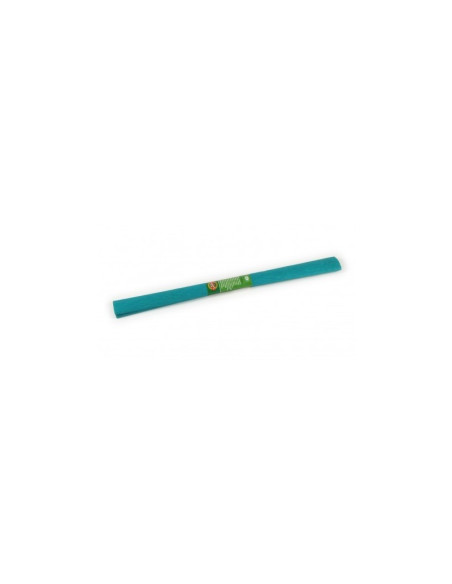 Hartie creponata Koh-i-noor K9755-35, 50x200cm, verde albastru, set 10 buc