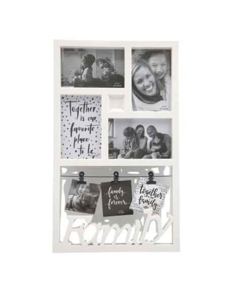 Rama foto, PVC, No.BB76, colaj foto "Family"