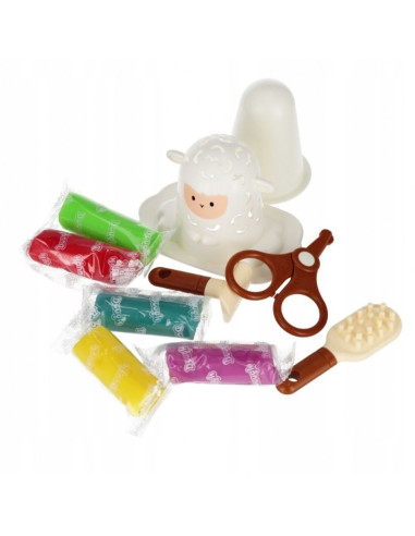 Jucarie set creativ animale cu plastilina Mega Creative 567763