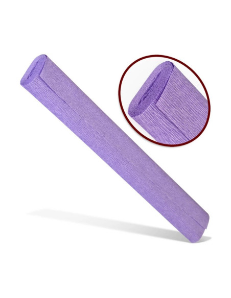Hartie creponata Colorarte QC-009, violet, 50x200cm, solida floristica