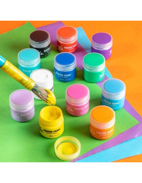 Culori tempera Mont Marte, 12 x 20ml/tub, MPST8002