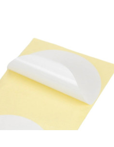 Accesorii creatie - stickere autoadezive - rotunde, 10 cm, diverse culori, 2/colata, set 30 buc