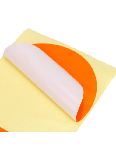 Accesorii creatie - stickere autoadezive - rotunde, 10 cm, diverse culori, 2/colata, set 30 buc