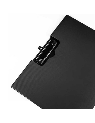 Clipboard A4 dublu landscape Grand Grand 120-1878, GR-2205, negru, carbon