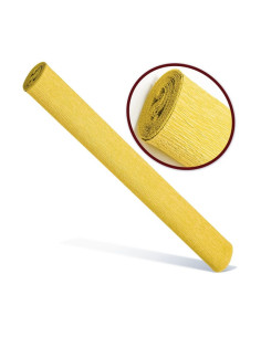 Hartie creponata Colorarte QC-023, galben, 50x200cm, solida floristica 2
