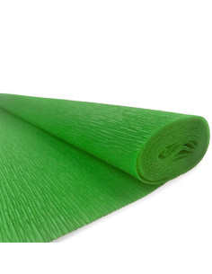 Hartie creponata Colorarte QC-024, verde fistic, 50x200cm, solida floristica 2