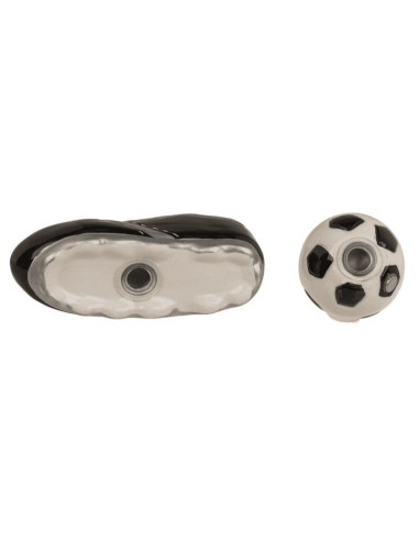 Set solnita si pipernita, model gheata, minge fotbal, magnet, 11.5 x 7.5cm, Out of the blue 71/3371 / 36434