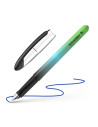 Stilou Schneider Voyage STI197 / 1614 42, varf M, alimentare rezerve, corp plastic negru pastel, grip cauciucat
