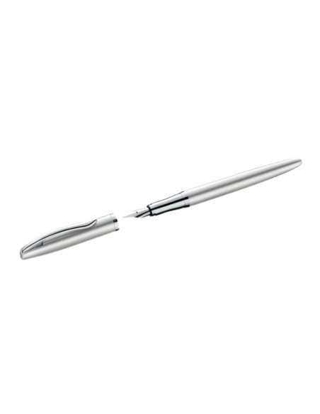 Stilou Pelikan Jazz Noble Elegance 821735, varf M, corp metalic, Silver