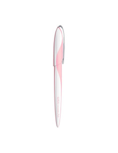 Stilou Herlitz My Pen 11360260, alimentare rezerve, corp plastic roz, pentru caligrafie cu 3 penite (0.9/1.4/1.9) + 3 rezerve 2