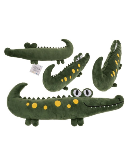 Perna de plus crocodil, verde, 18x55cm, Out of the blue 61/6971 / 35763