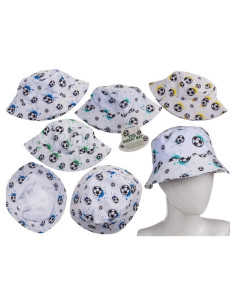 Palarie pentru copii, marime universala, diametru 18 cm, fotbal Out of the blue 02/4014 / 35228