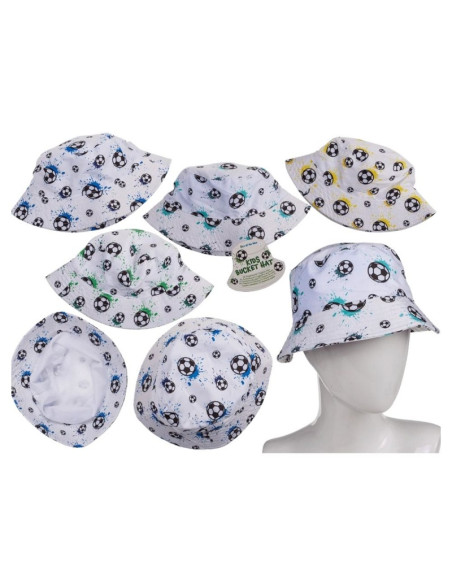 Palarie pentru copii, marime universala, diametru 18 cm, fotbal Out of the blue 02/4014 / 35228