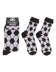 Sosete marimea 42-46, model fotbal cu alb/negru, Out of the blue 02/1506 / 37996