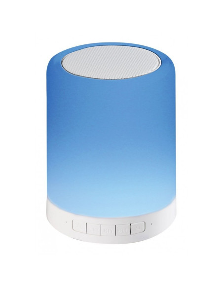 Lampa led pentru birou Platinet PDLSB01 / 43518, 0.5W, cu boxa Bluetooth, schimbare culoare la atingere, 12.7cm