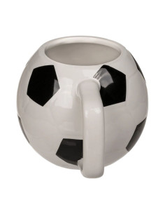 Cana ceramica, forma minge fotbal, 12x9cm, 500 ml, Out of the blue 78/8333 / 37394 2