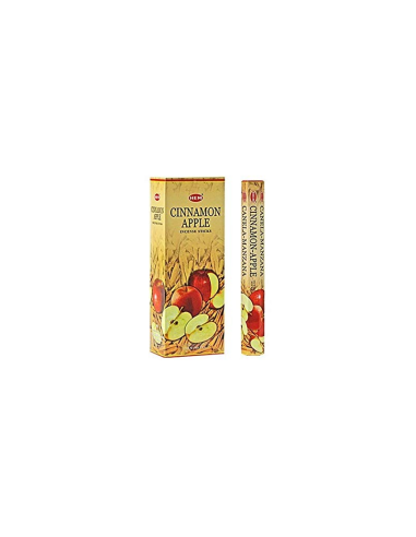Betisoare parfumate Hem 140, Cinnamon Apple, set 20 buc