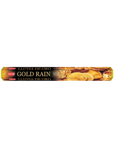 Betisoare parfumate Hem 182, Gold Rain, set 20 buc