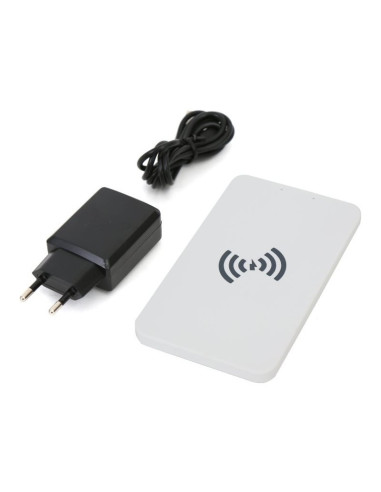 Incarcator wireless Omega, 209g, input 5V 1500mA, output 5V 1000mA, alb, OUWCL1, 42149