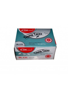 Piuneze (pioneze) CNX DL121 -1212, 10mm, argintii, cutie 50 buc