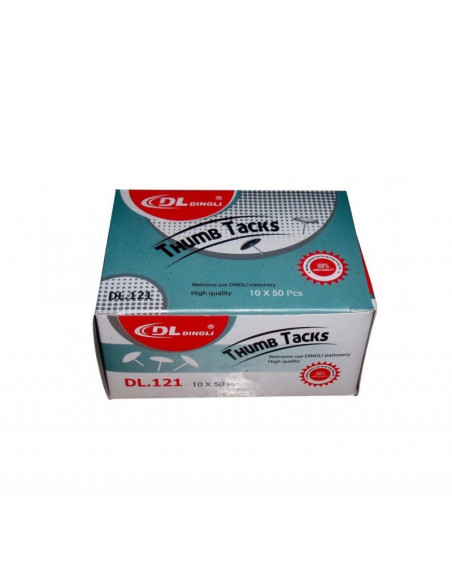 Piuneze (pioneze) CNX DL121 -1212, 10mm, argintii, cutie 50 buc