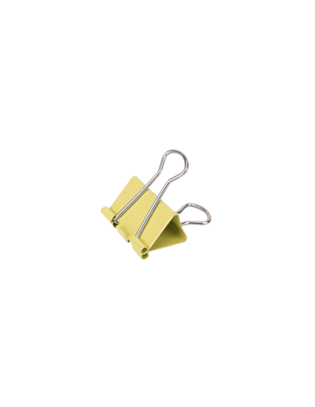Clipsuri metalice Deli 8553 A, 32mm, diverse culori, cutie PVC 24 buc