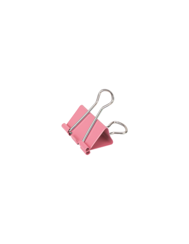 Clipsuri metalice Deli 8553 A, 32mm, diverse culori, cutie PVC 24 buc