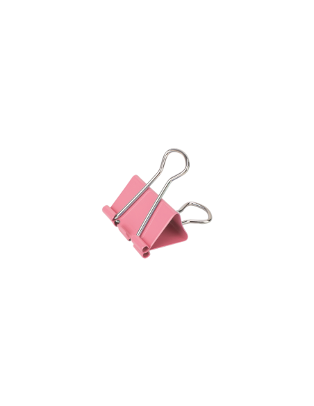 Clipsuri metalice Deli 8553 A, 32mm, diverse culori, cutie PVC 24 buc