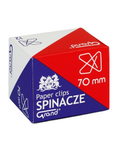 Clipsuri metalice Grand 110-1138, 70mm, fluture, cutie 12 buc
