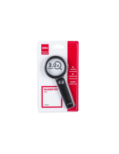 Lupa Deli 9092, 45mm, dubla, focalizare 3x si 5x