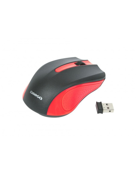 Mouse wireless Omega Ergonomic OM0419, 1600 dpi, conector USB 2.4GHz