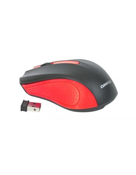 Mouse wireless Omega Ergonomic OM0419, 1600 dpi, conector USB 2.4GHz