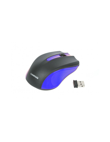 Mouse wireless Omega Ergonomic OM0419, 1600 dpi, conector USB 2.4GHz