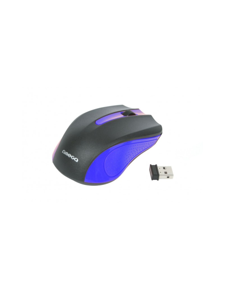 Mouse wireless Omega Ergonomic OM0419, 1600 dpi, conector USB 2.4GHz