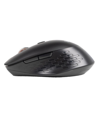 Mouse wireless Spacer SPMO-WS-BK-04, 1000-16000 dpi, conector USB 2.4GHz, negru, include 2 baterii AAA