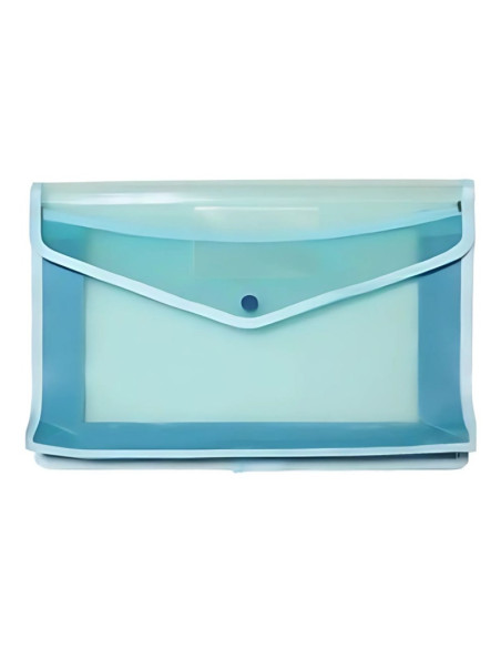 Mapa plastic Office Cover T4021, cu capsa, A4, 500 microni, cu burduf panza 7cm