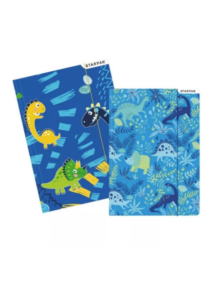 Mapa Starpak Dino 512116, cu elastic, A4