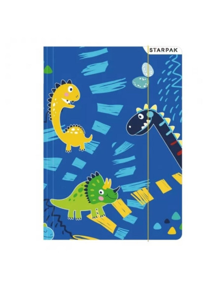 Mapa Starpak Dino 512116, cu elastic, A4