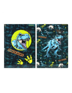 Mapa Starpak Dino Glow 559701, cu elastic, A4