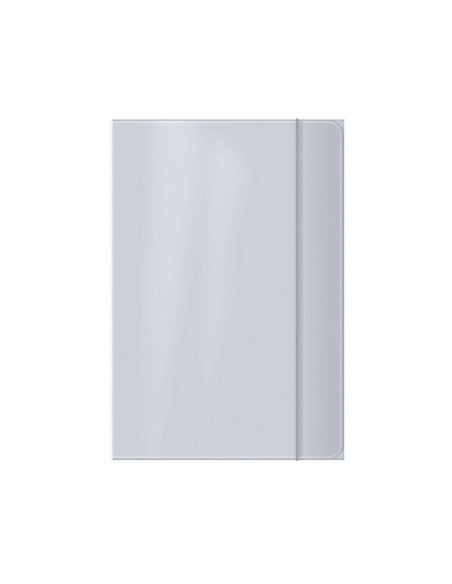 Mapa carton Office Cover, plastifiata, cu elastic, A4, gri