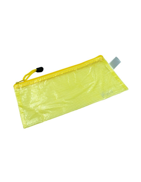 Mapa plastic CNX, cu fermoar zip, DL, panzata, diverse culori
