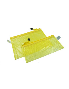 Mapa plastic CNX, cu fermoar zip, A5, panzata, diverse culori 2
